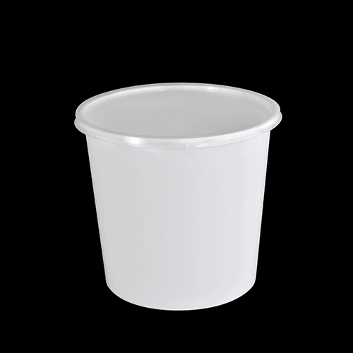 Flat Plastic Containers - 2500ml